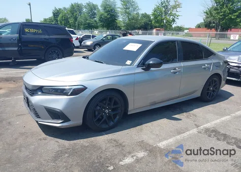 2022 Honda Civic Sport from USA, damaged, VIN 2HGFE2F53NH525648